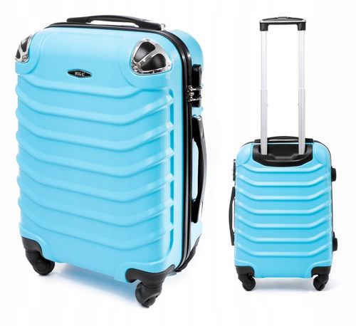 MAŁA KABINOWA WALIZKA L NA KÓŁKACH PODRÓŻNA TORBA ABS RGL na Arena.pl