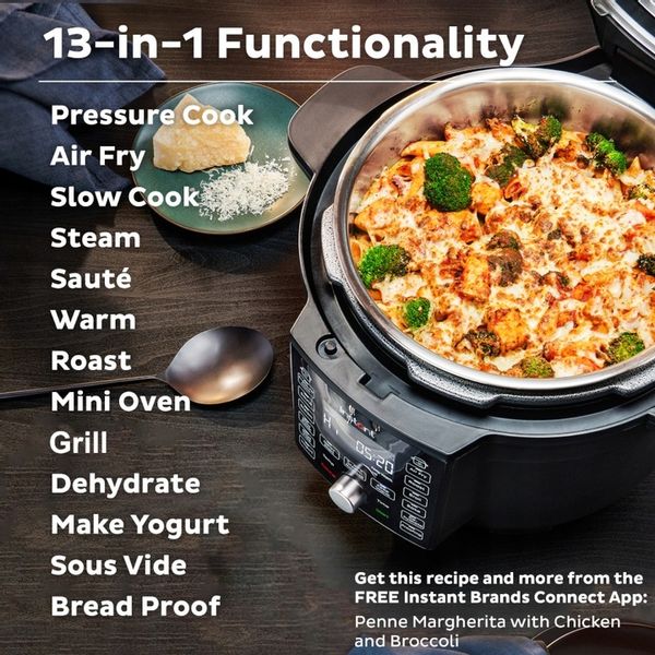 Instant Pot DC Ultimate Lid Air Fryer multicooker zdjęcie 11