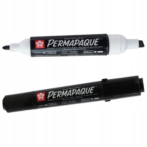 marker permapaque dual point czarny, sakura na Arena.pl