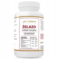 ŻELAZO CHELAT WITAMINA B9 B12 C DLA KOBIET WEGAN