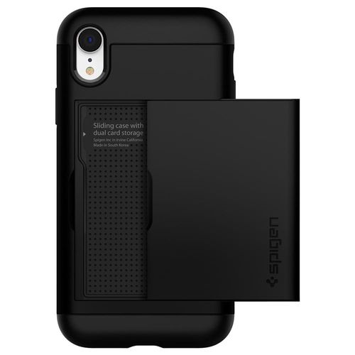 Spigen Slim Armor CS do iPhone XR black na Arena.pl