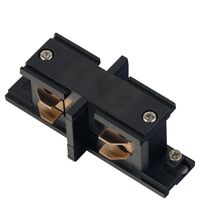 Liniowy ŁĄCZNIK wewnętrzny 8084 Nowodvorski do 3-fazowej szyny natynkowej 230V czarny