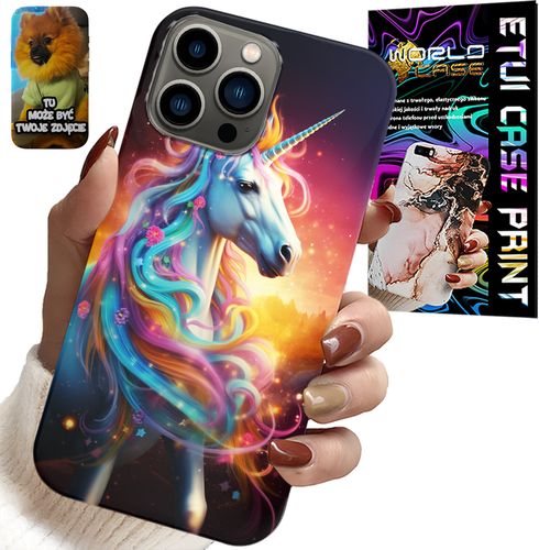 ETUI DO IPHONE 13 PRO - JEDNOROŻEC WZORY DLA DZIEWCZYNEK PREZENT na Arena.pl