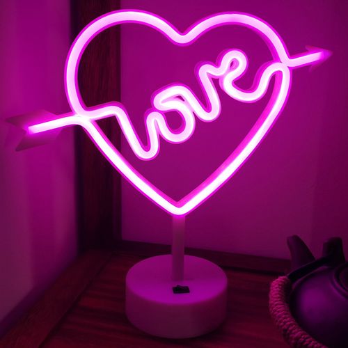 Neon Led Heckermann Stojący Love na Arena.pl