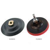DYSK MOCUJCY Z RZEPEM M14 125MM+TRZPIEŃ DO WIERTARKI - DEDH12GM13