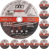 TARCZA DO CIĘCIA METALU 230x2 INOX MOCNE 10 szt