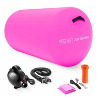 DMUCHANY WAŁEK GIMNASTYCZNY ROLLER AKROBATYCZNY POMPKA AIR BARREL