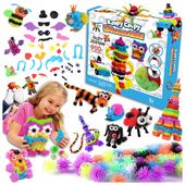 RZEPY CZEPY KLOCKI KREATYWNE KOLOROWE 900+ XXL PREZENT URODZINY MEGA ZESTAW