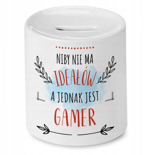 Skarbonka Dla Gamera Na Urodziny Na Prezent Z Nadrukiem Ze Zdjęciem na Arena.pl