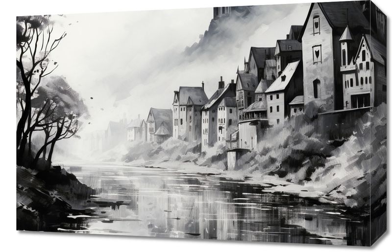 Obraz 60x40cm Mglisty Refleks zdjęcie 1