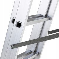 Drabina aluminiowa 3x6 stopni wielofunkcyjna produkt POLSKI hak GRATIS