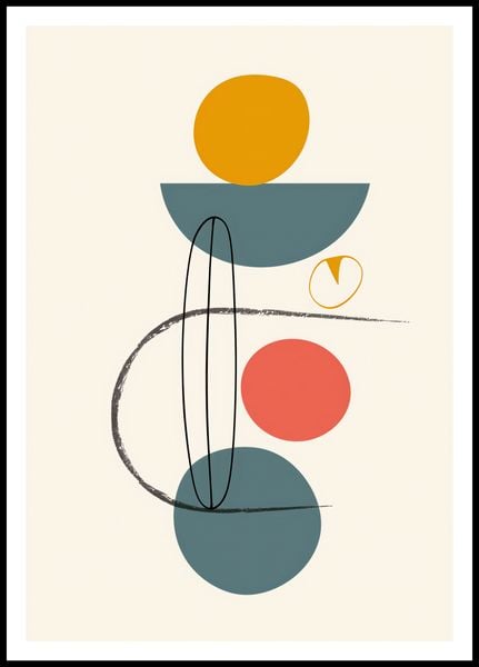 Plakat 68x98cm Równe Kompozycje zdjęcie 3