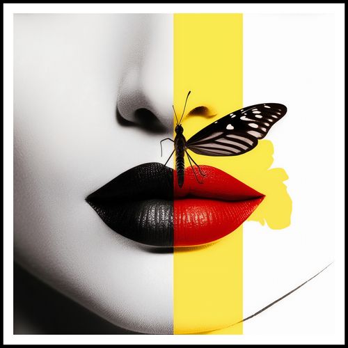 Plakat 100x100cm Motyla Piękność na Arena.pl