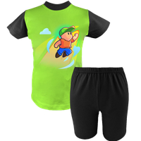 Krótka Piżama dziecięca Stumble Guys