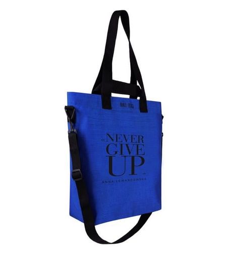 Torba Cargo Never give up + Gratis HPBA niebieska na Arena.pl