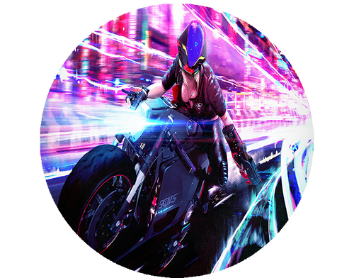 Podkładka pod myszkę Cyberpunk na Arena.pl