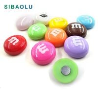 Magnesy Na Lodówkę - MM - 10 Szt - Doskonały Prezent