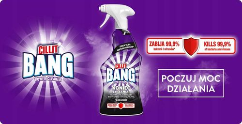 cillit bang power cleaner pleśń i czarne osady 750ml spray na Arena.pl