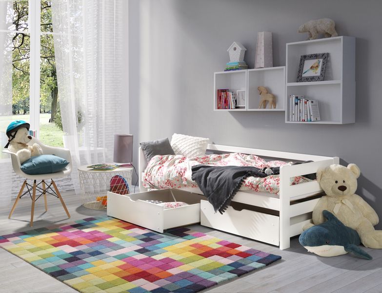 ŁÓŻKO PARTEROWE ERGO pod materac 90X200  łóżeczko dziecięce zdjęcie 1