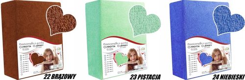 Prześcieradło FROTTE - BAWEŁNA - LUX z Gumką 160x200 POLSKIE na Arena.pl