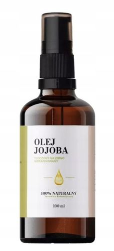 Olej Jojoba NIERAFINOWANY 100ml tłoczony na zimno JAKOŚĆ PREMIUM na Arena.pl
