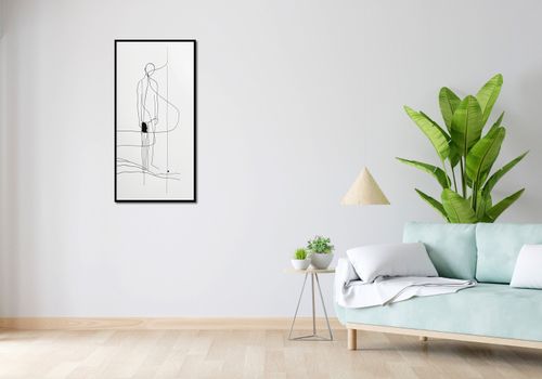 Plakat 50x100cm Samotna Wędrówka na Arena.pl
