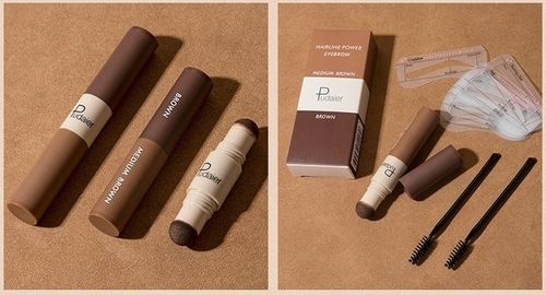 STEMPEL DO BRWI POMADA BRĄZOWY CZARNY 2 KOLORY NR1 na Arena.pl