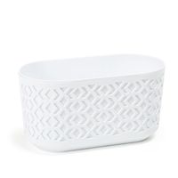 Doniczka osłonka na kwiaty 600 mm Biały