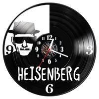 Zegar ścienny z płyty winylowej Heisenberg 1182.14