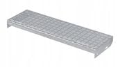 Stopnie WEMA 800x240 mm | ocynkowane | 30x2 mm | stopień metalowy,