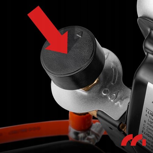 PIECYK NA GAZ PROMIENNIK GRZEJNIK GAZOWY UCHWYT NA BUTLE SŁONECZKO 4500W na Arena.pl