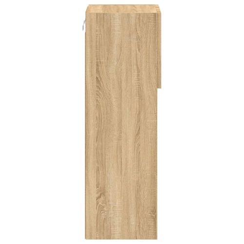 Szafka TV, z LED, dąb sonoma, 30,5x30x90 cm na Arena.pl