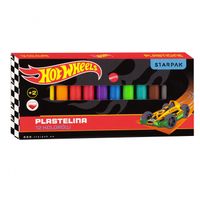 plastelina 12 kolorów hot wheels starpak