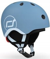 SCOOT AND RIDE kask narciarski XXS-S dla dzieci regulacja dziecięcy Steel