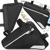 SAKWA ROWEROWA TRÓJKĄTNA TORBA MONTOWANA POD RAMĘ NA ROWER AKCESORIA