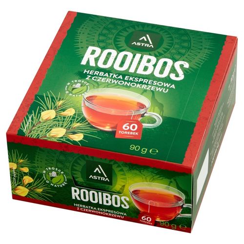 Astra Rooibos 60 torebek herbata ekspresowa czerwonokrzew na Arena.pl