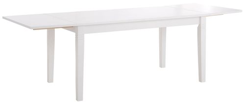Sosnowy stół 140 cm, biały na Arena.pl