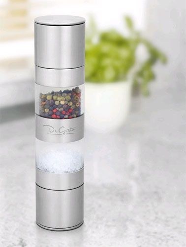 Młynek ręczny do soli i pieprzu przypraw ziarnistych 2w1 na Arena.pl