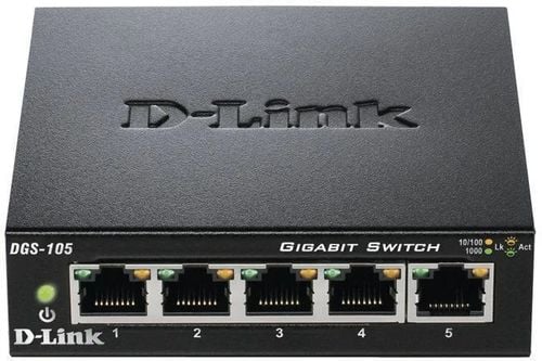 Switch D-Link 5p DGS-105 (5x10/100/1000Mbit) na Arena.pl