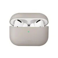 Etui Uniq Lino na AirPods Pro - beżowe