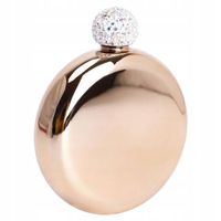 Piersiówki dla kobiet, okrągłe piersiówki ze stali nierdzewnej, kolby w