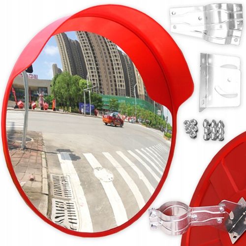 NIETŁUKĄCE LUSTRO WYJAZDOWE MAGAZYNOWE DROGOWE 60CM 600MM SFERYCZNE u-18a na Arena.pl