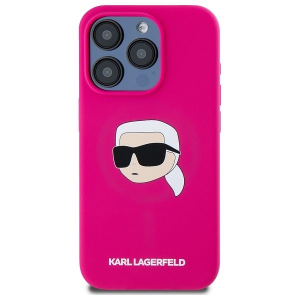 Etui Karl Lagerfeld do iPhone 15 Pro Max, Różowy, MagSafe zdjęcie 3