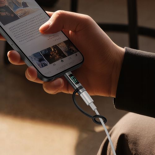mcdodo adapter przejściówka usb-c usb typ c do lightning iphone 60w miernik na Arena.pl