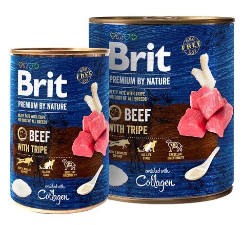 Brit Premium By Nature Beef & Tripe Puszka 800G na Arena.pl