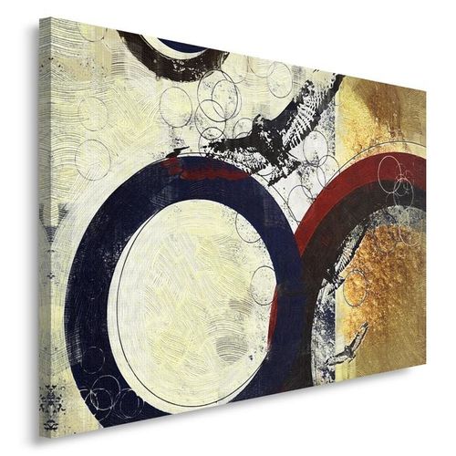 Obraz na płótnie - Canvas, Abstrakcja koła 50x40 na Arena.pl