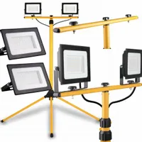 HALOGEN LED BUDOWLANY ROBOCZY NA STATYWIE STOJAKU 2x50W 100W