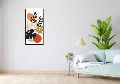 Plakat 50x100cm Zawisły Liść na Arena.pl
