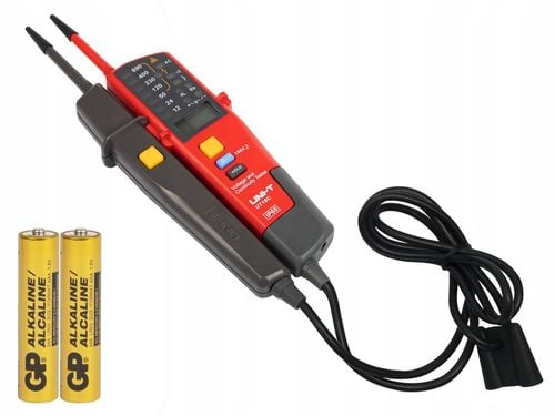 MULTIMETR MIERNIK PRÓBNIK CYFROWY TESTER NAPIĘCIA FAZ RCD IP65 ZESTAW UT18C na Arena.pl