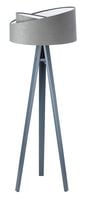 Lampa stojąca GEMSTONE szara/biała/szara